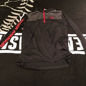 Under Armour Boys 1/4 Zip Sweatshirt